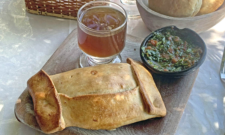 Kit de empanada chilena con chicha y pebre - La Bodeguita de Muoz  San Esteban