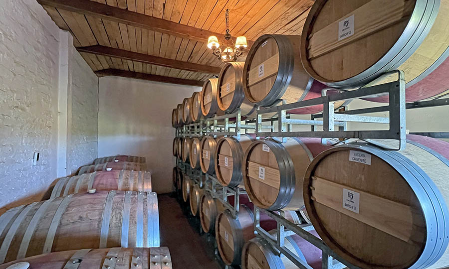 La sala de barricas de la Via Encierra - Via Encierra