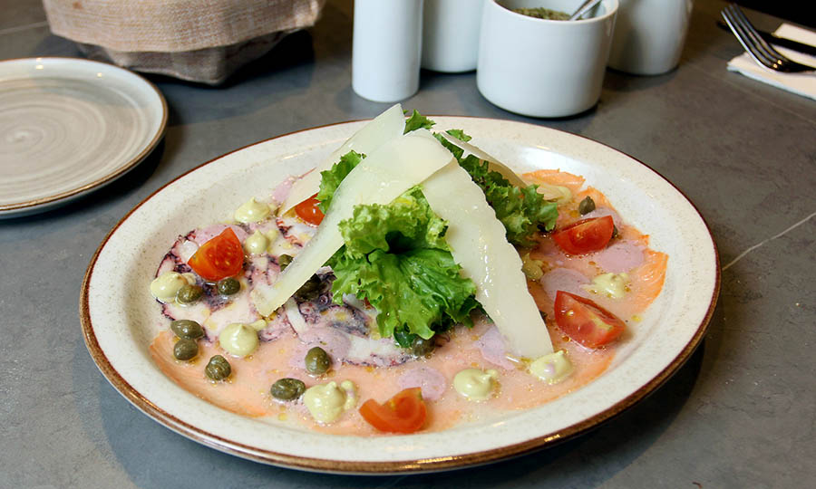 Carpaccio due colori