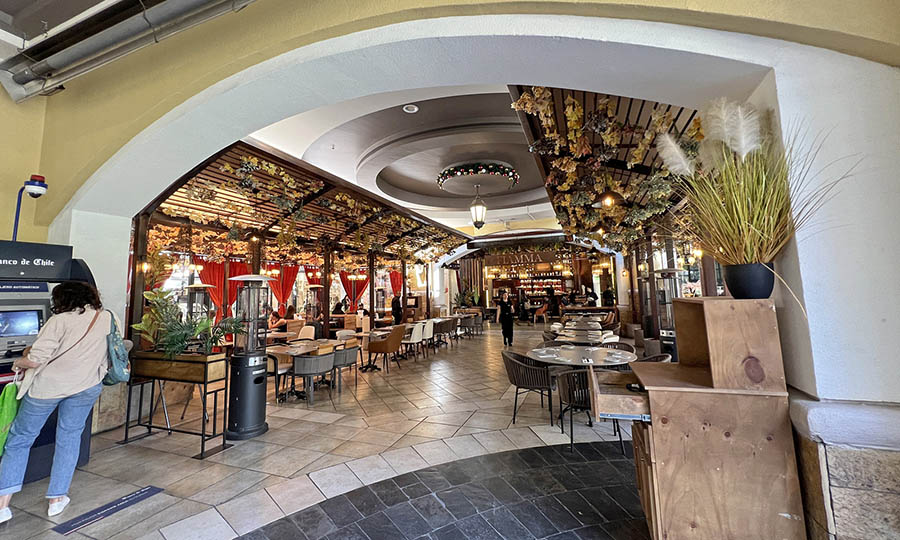 Una de los accesos a Fiamma en el Portal La Dehesa