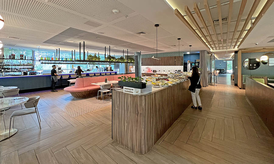 El gran sal�n principal de NUNA Restaurante - NUNA