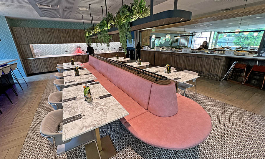 El gran sal�n principal de NUNA Restaurante