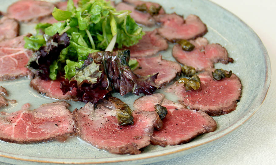 Carpaccio de filete - Gatopardo Bistr�