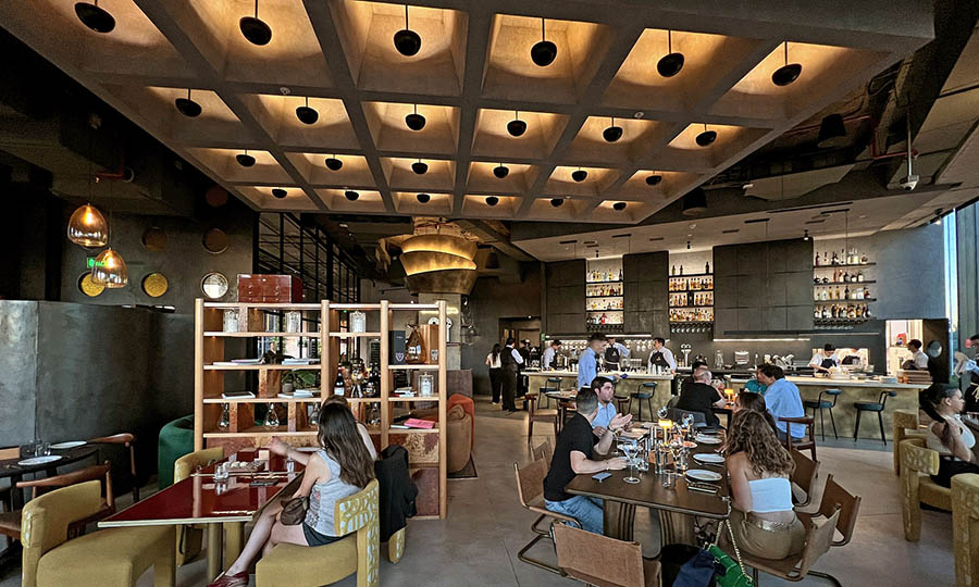 El gran sal�n de The Loft Bar