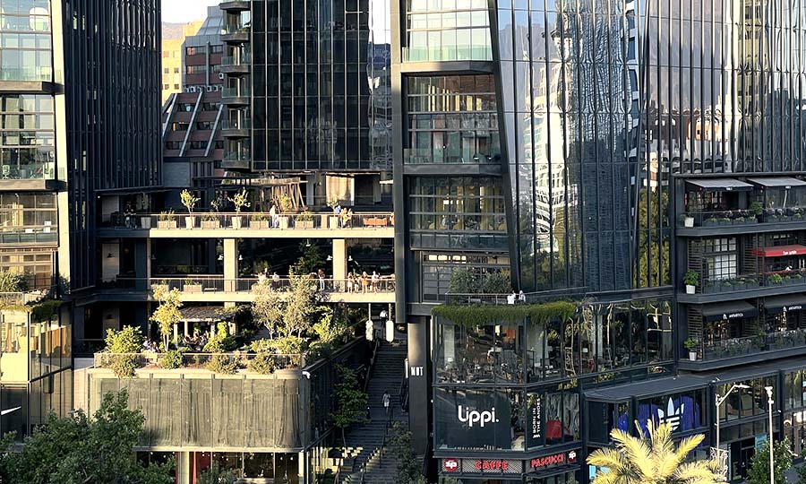 Vista aerea del MUT donde esta The Loft Bar