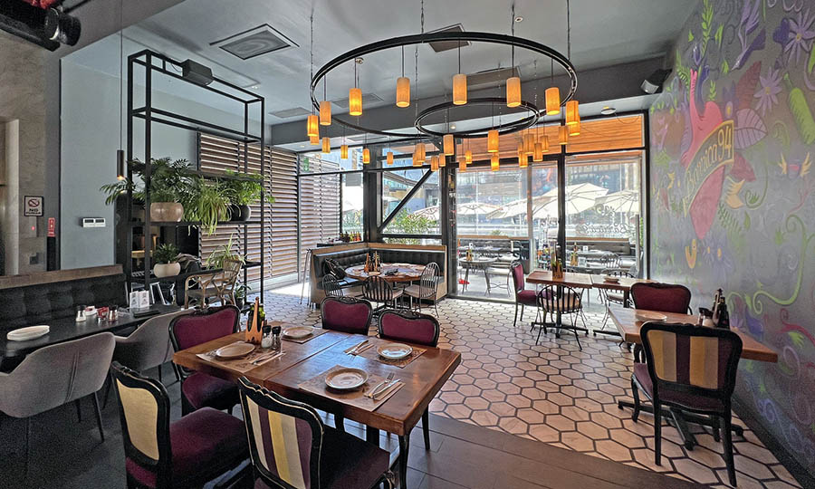 El gran sal�n del restaurante Barrica 94 - Barrica 94 Los Trapenses