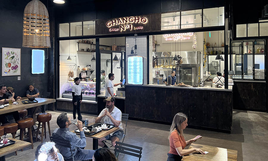 El restaurante Cancho Nº1 en el MUT