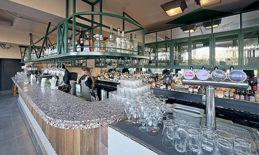 La barra de Azotea 3820 - Azotea 3820