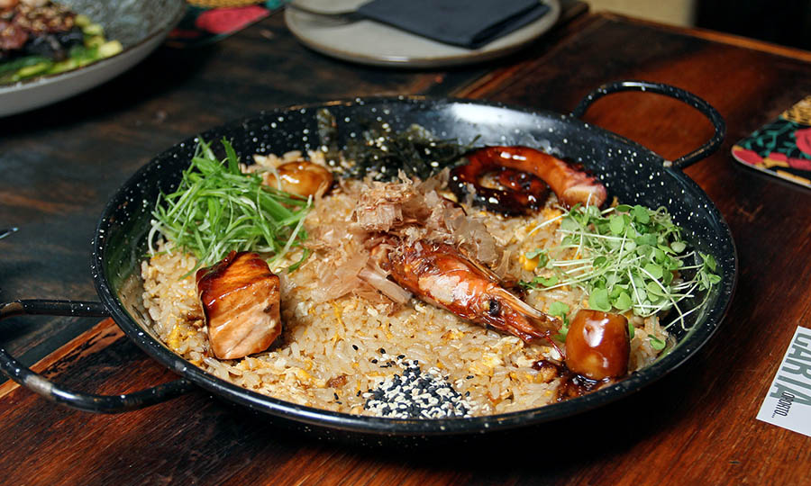 Arroz nikkei del mar - Oporto Salvaje