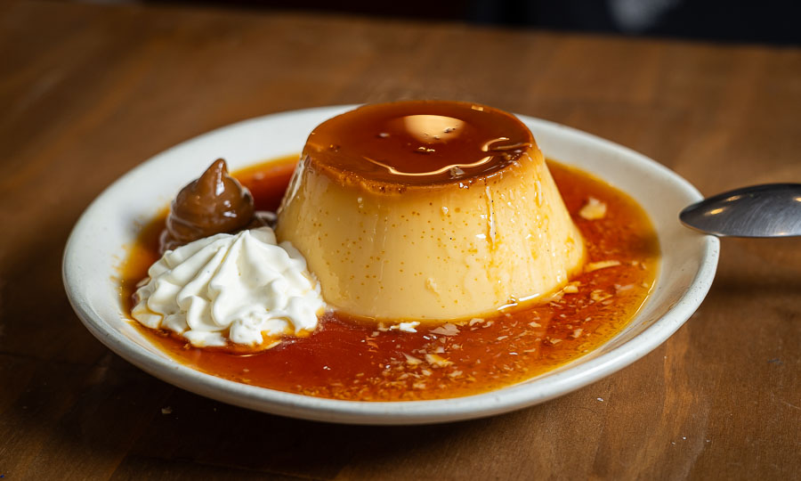 Flan impecable