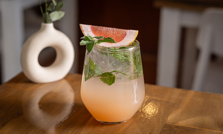 Mocktail: pomelo - menta