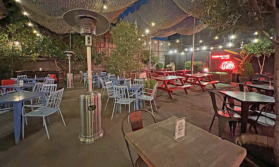 La gran terraza de Jardn Mallinkrodt Bellavista