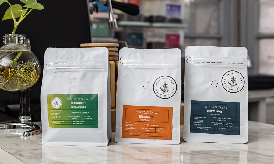Caf de especialidad de Bourbon Coffee a la venta