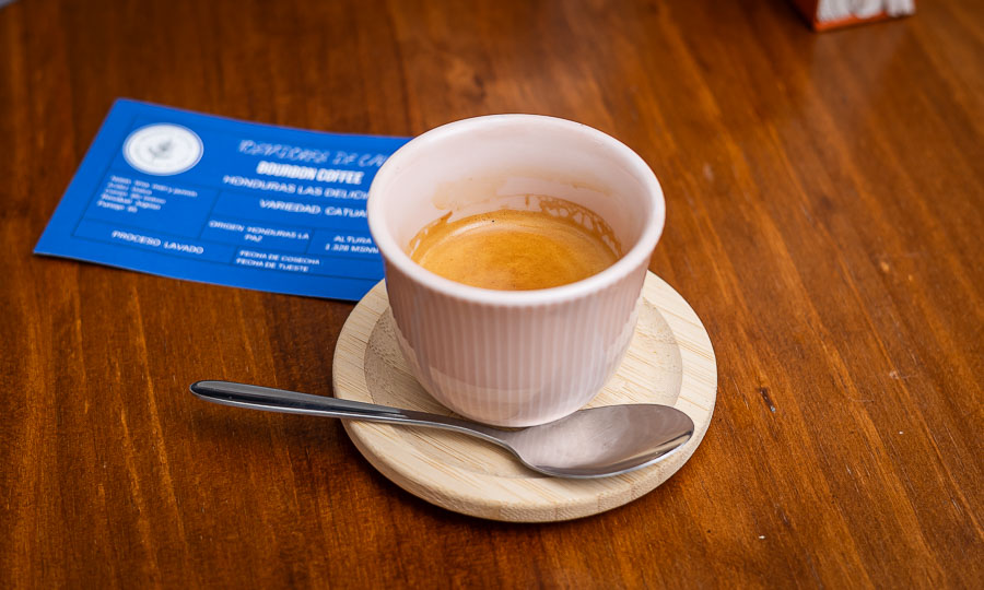 Impresionante café espresso de especialidad