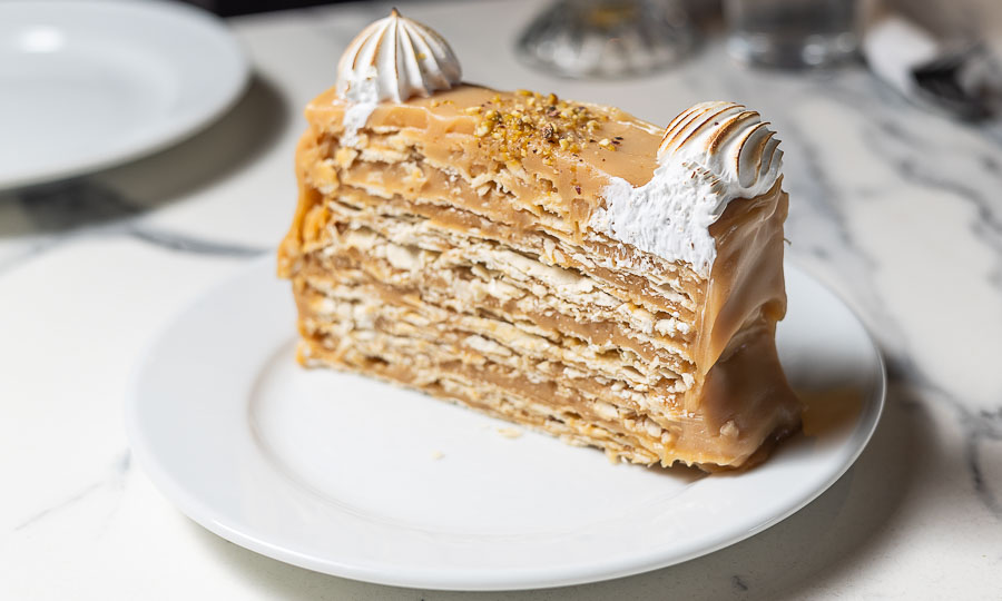 Torta hojarasca manjar