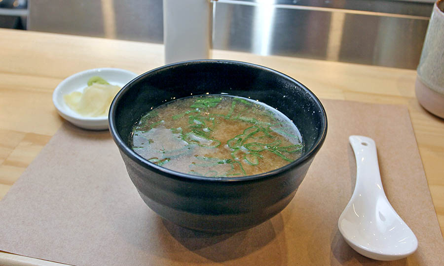 Profunda Sopa Ara Jiru Miso del día (bonito y lenguado)