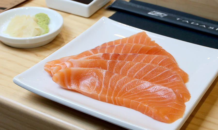 Sashimi de salmn  - Tadashi