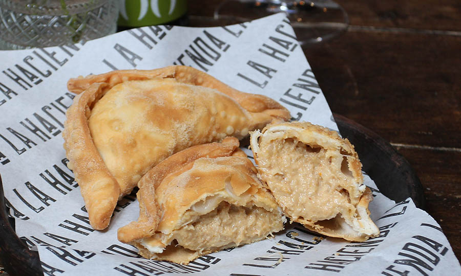 Empanadas de chupe de jaiba