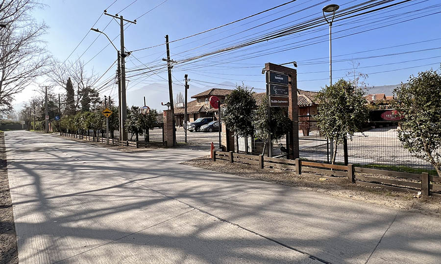 Llegada a La Hacienda Machal en Rancagua