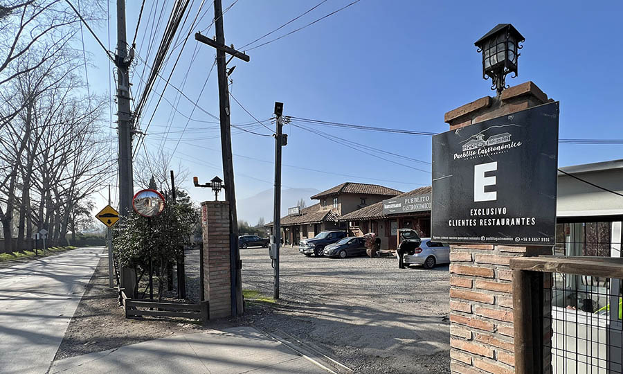 Entrada al Pueblo Gastronmico de Machal