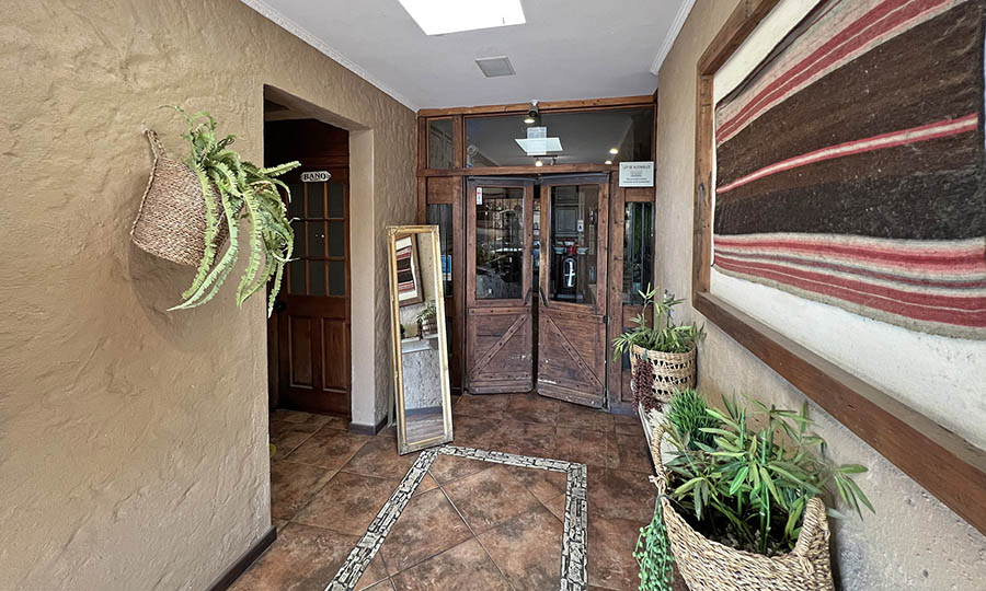 La entrada colonial a La Hacienda