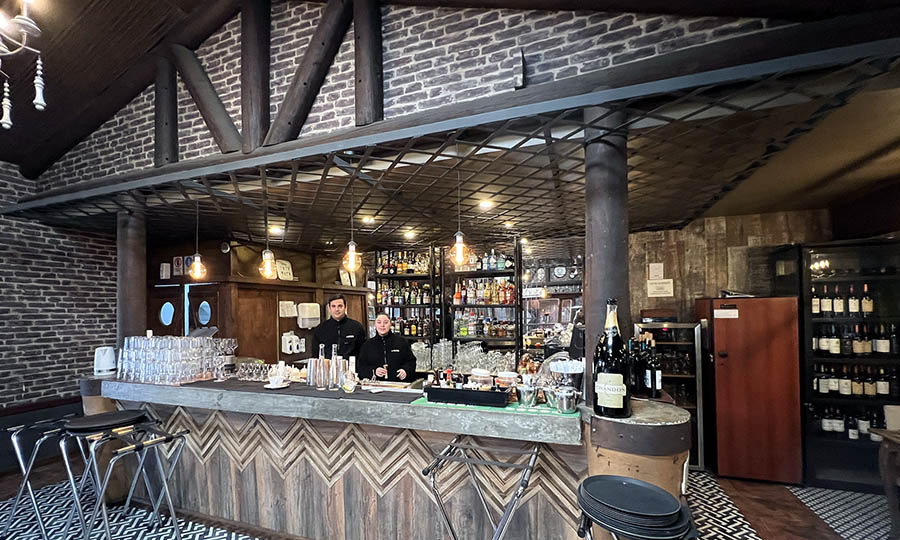 El bar de La Hacienda de Machal