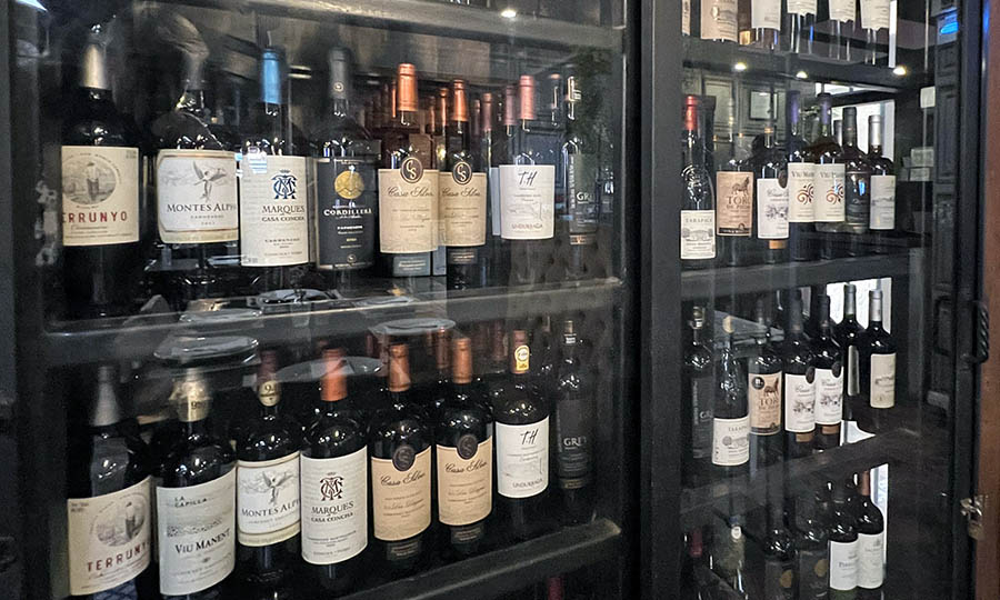 El bar de La Hacienda de Machal