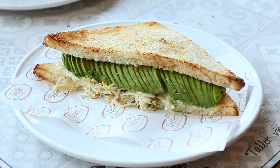 Brunch El Taller: Ave palta