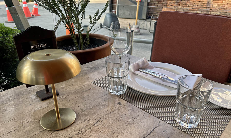 Detalles del Restaurant Rubaiyat en Chile - Rubaiyat