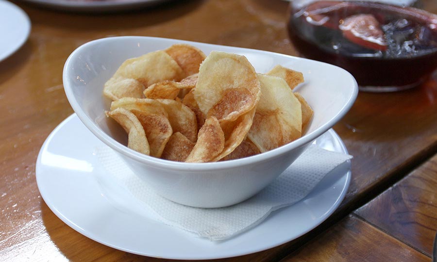 Papas chaucha al debe - Ay Candela