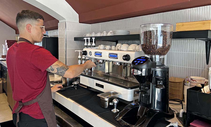 Caf� italiano en Bottega Brunapoli - Bottega Brunapoli