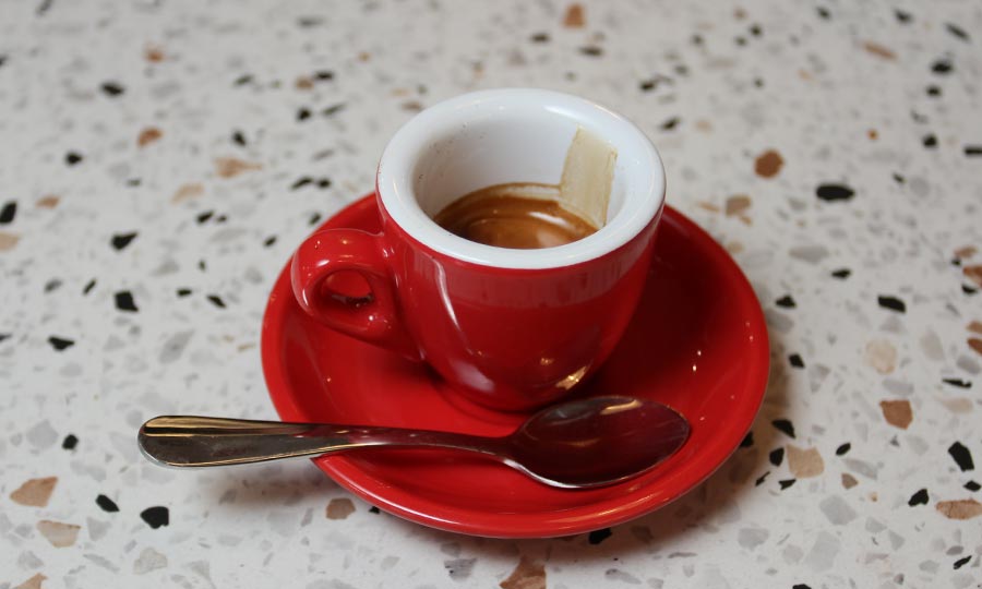 Caf� espresso simple de los buenos