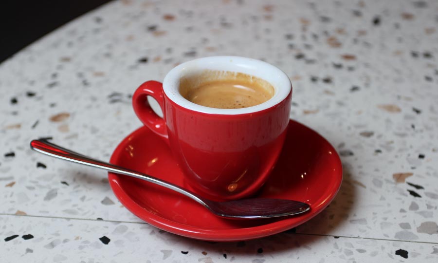Caf� espresso doble