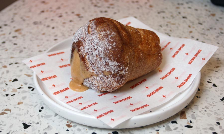 Cruffin de toffee
