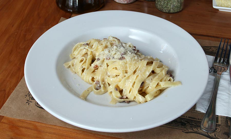 Fetuccini guanciale - Signore Pizza
