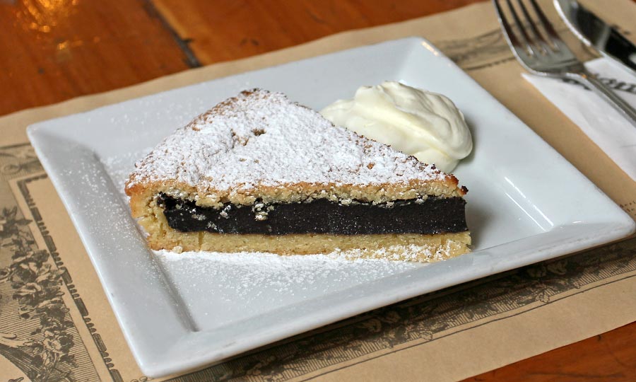 Golosa Torta della nonna al cioccolatto - Signore Pizza