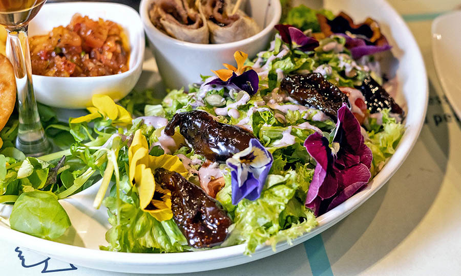 Novedosas Ensalada con higos en alm�bar  - Chilean Brunch