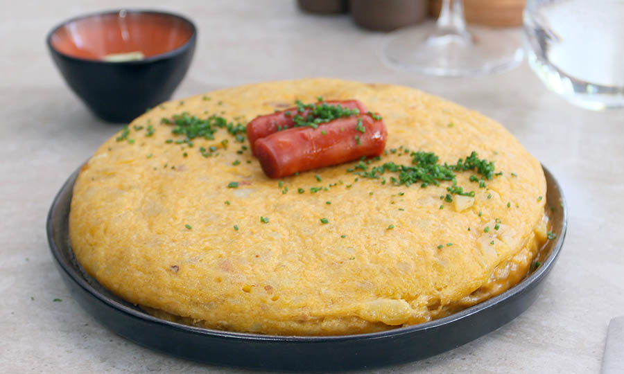 Tortilla espa�ola de chistorra - Ronda Restaurante