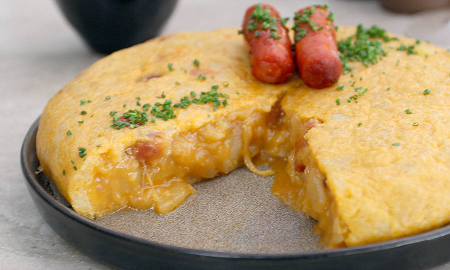 Tortilla espa�ola de chistorra - Ronda Restaurante