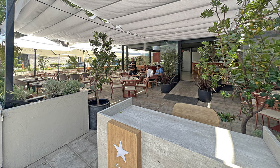 El acceso al resturante Ronda - Ronda Restaurante