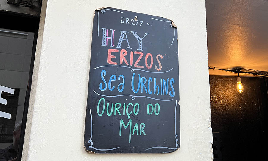 Detalles en el restobar José Ramón 277 de Lastarria