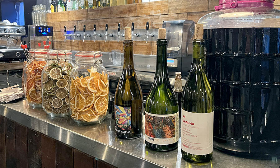 Detalles en el restobar José Ramón 277 de Lastarria