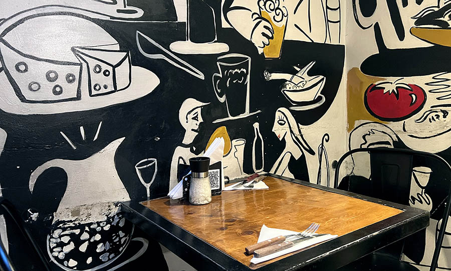 Detalles en el restobar José Ramón 277 de Lastarria