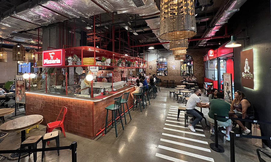 Pizzer�a Savoia en el piso -2 del MUT - Savoia MUT