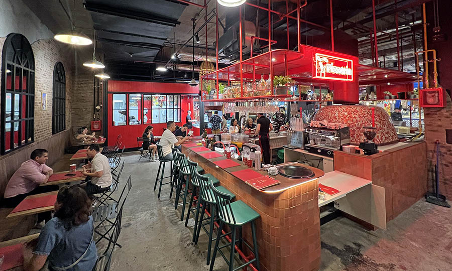 Pizzer�a Savoia en el piso -2 del MUT - Savoia MUT