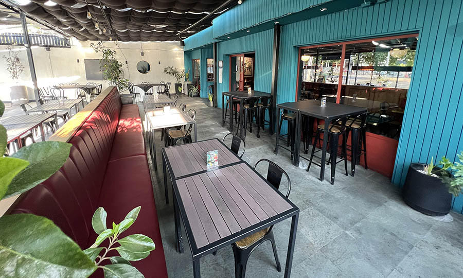 La terraza de Casa Vitalis Restobar - Casa Vitalis