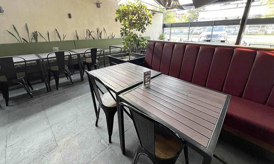 La terraza de Casa Vitalis Restobar - Casa Vitalis