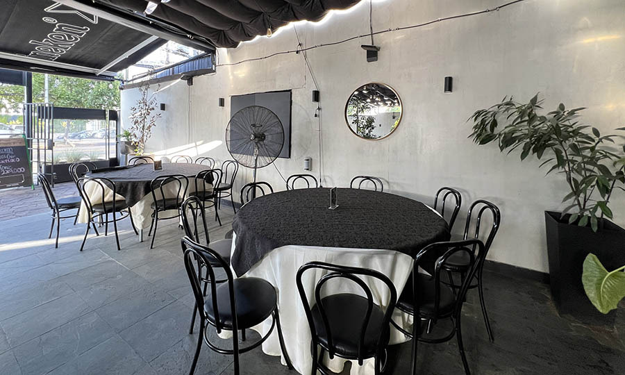 La terraza de Casa Vitalis Restobar - Casa Vitalis