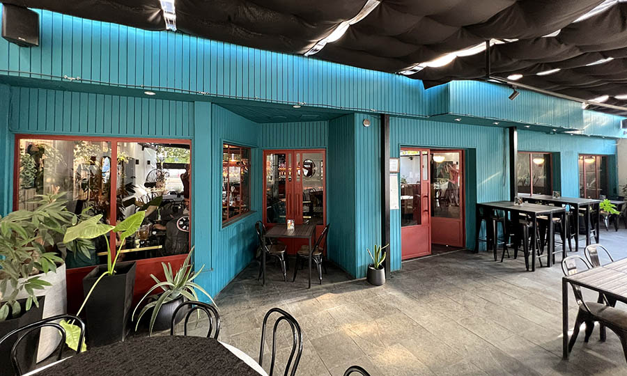 La terraza de Casa Vitalis Restobar - Casa Vitalis