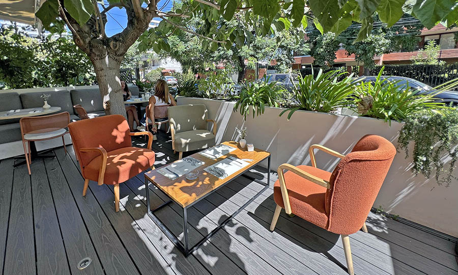 La terraza poniente de Nolia Brunch - Nolia